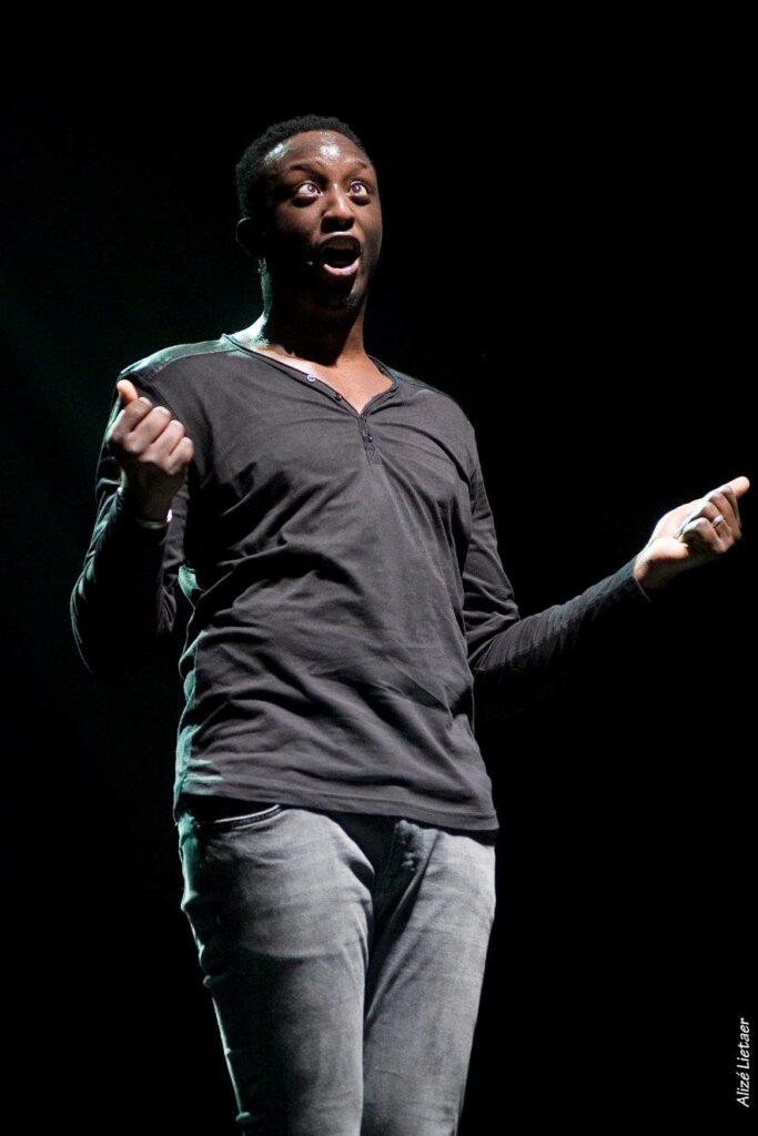 Ahmed sylla, spectacle, one man show, photographe,