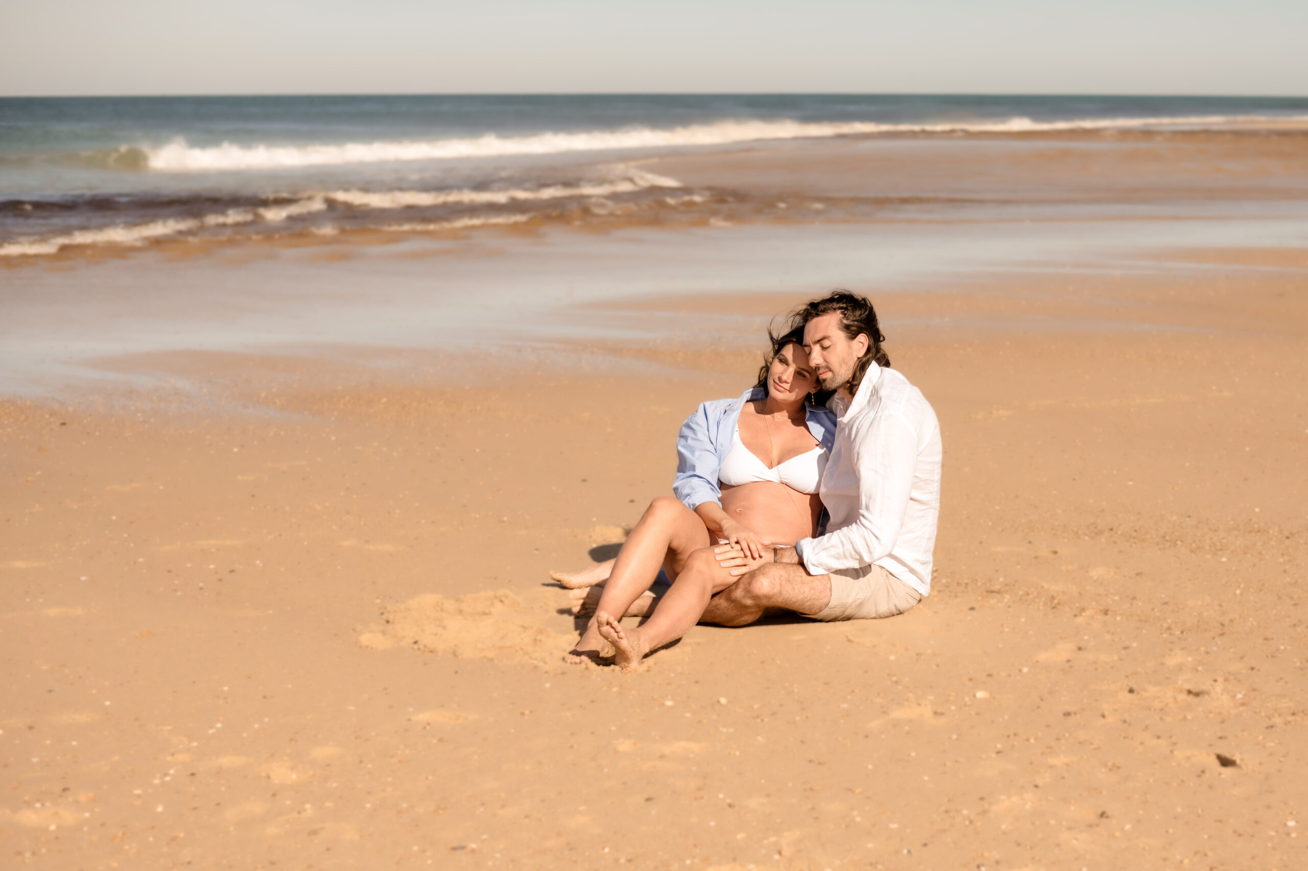 Alizé Lietaer Photographe maternité Landes ; séance future maman landes, séance photo grossesse Landes Nouvelle aquitaine