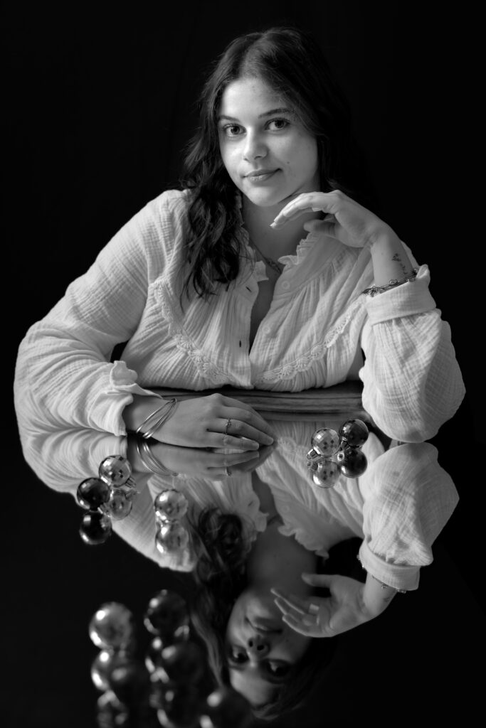 Portrait d'art, noir et blanc, Alizé Lietaer photographe, landes, saint-paul-lès-dax, Dax, portrait