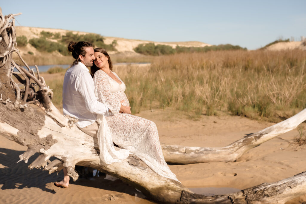 Alizé Lietaer Photographe maternité Landes ; séance future maman landes, séance photo grossesse Landes Nouvelle aquitaine