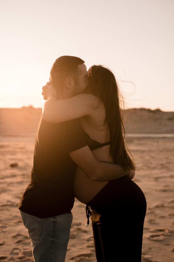 Alizé Lietaer Photographe maternité Landes ; séance future maman landes, séance photo grossesse Landes Nouvelle aquitaine
